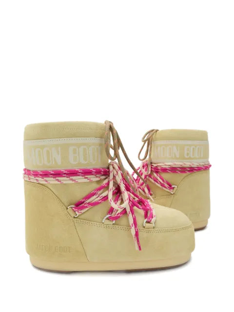 Moon Boot Icon suede lace-up boots