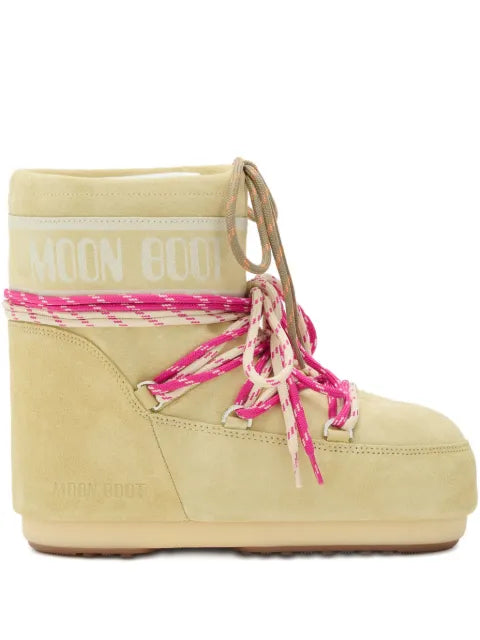 Moon Boot Icon suede lace-up boots