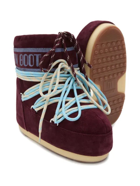 Moon Boot icon low suede boots