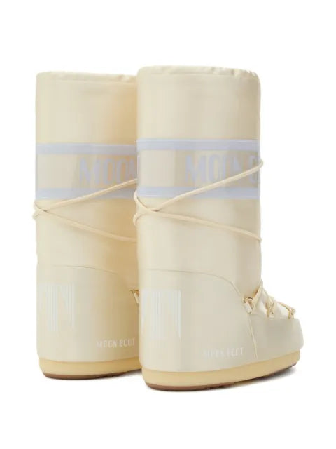 Moon Boot Icon ivory pearly boots