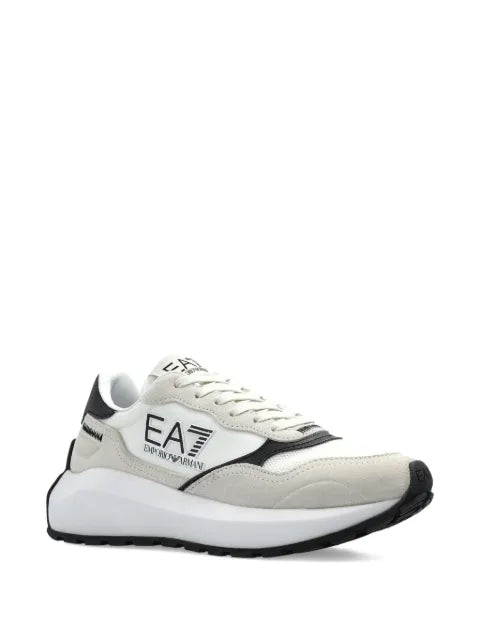 Ea7 Emporio Armani logo-patch sneakers