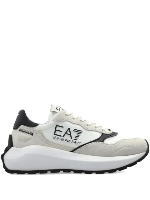 Ea7 Emporio Armani logo-patch sneakers