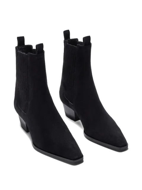 Aeyde 40mm Agata suede ankle boots