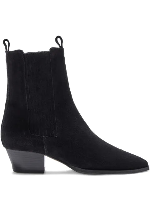 Aeyde 40mm Agata suede ankle boots