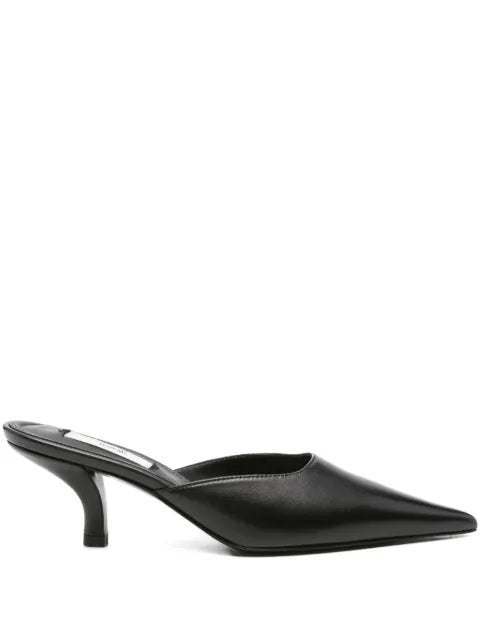 TOTEME sharp nappa mules