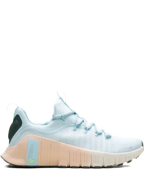 Nike Free Metcon 6 Premium "Glacier Blue/Washed Coral/Vintage Green/Metallic Silver" sneakers