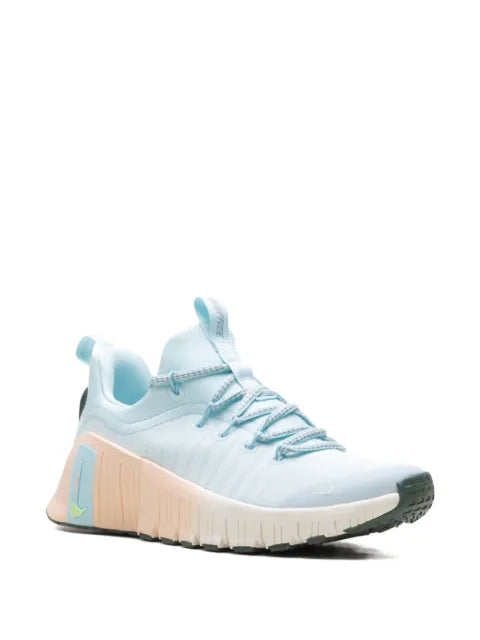 Nike Free Metcon 6 Premium "Glacier Blue/Washed Coral/Vintage Green/Metallic Silver" sneakers