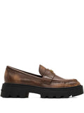 Marc Jacobs logo-plaque chunky loafers
