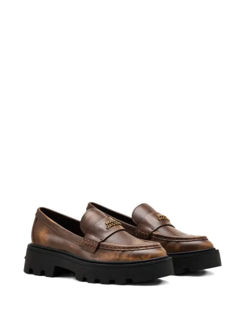 Marc Jacobs logo-plaque chunky loafers