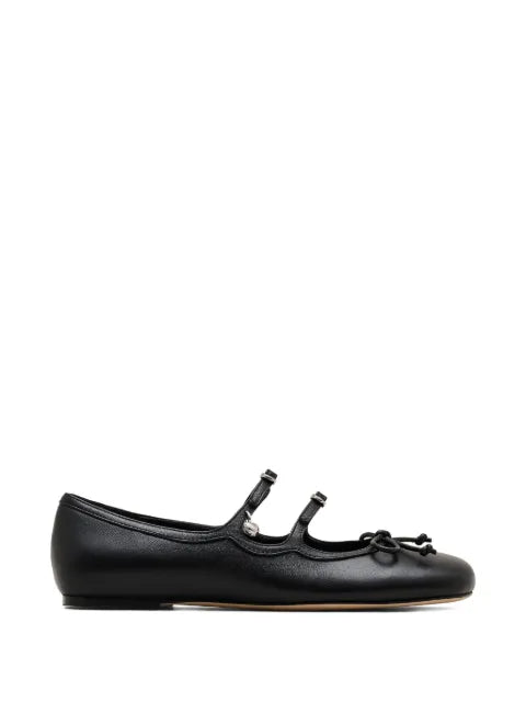 Marc Jacobs The Kiki buckle-embellished bow ballet flats