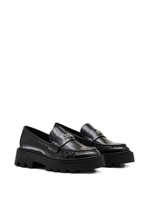 Marc Jacobs The Frankie logo-plaque platform loafers