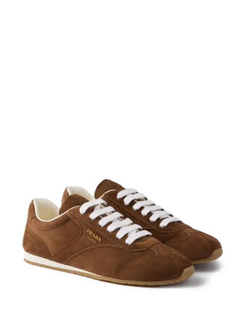 Prada suede sneakers
