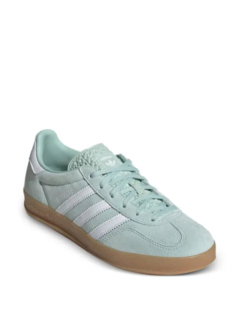 adidas Gazelle three-stripe suede sneakers