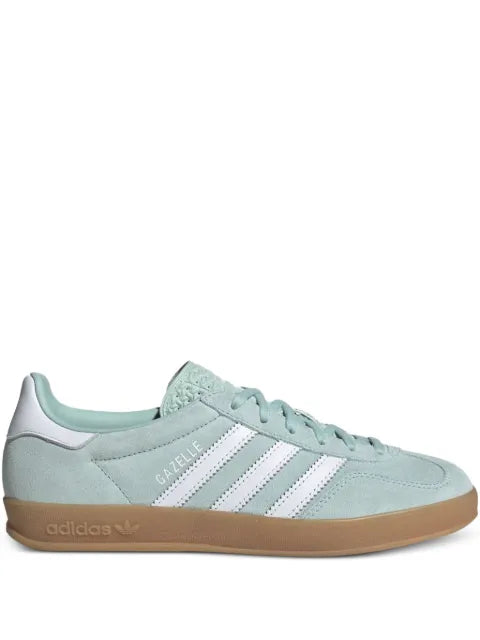 adidas Gazelle three-stripe suede sneakers