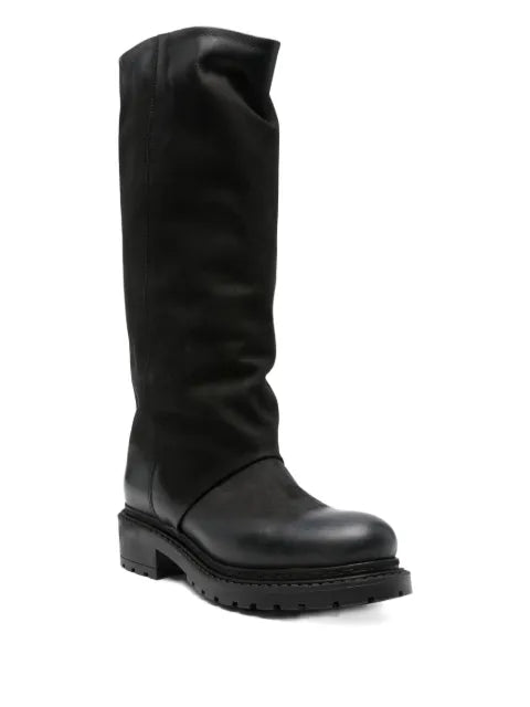 Metisse 40mm slouch calf-leather boots