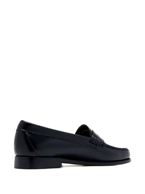 G.H.Bass Weejuns Penny Love loafers in red & black leather