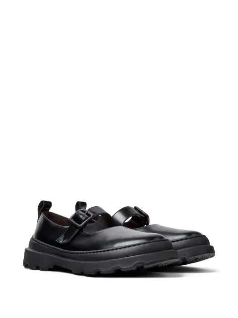Camper Brutus+ buckled leather loafers
