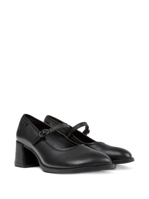 Camper leather block-heel Mary Jane shoes