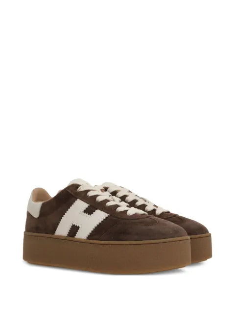 Hogan H698 logo-patch sneakers