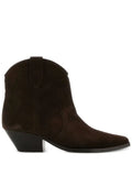 ISABEL MARANT suede western boots