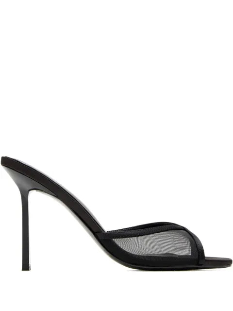 Femme La 100mm Iman mesh-panel stiletto sandals