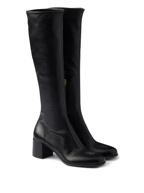 Prada stretch nappa leather boots