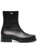 OUR LEGACY leather side-zip boots