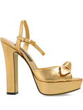 Dolce & Gabbana leather heeled sandals