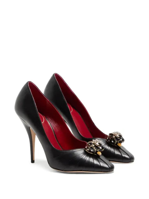 Valentino Garavani Panthea goatskin pumps 105mm