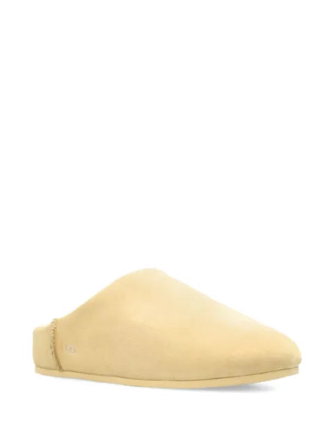 UGG sheepskin-lining flat-sole mules