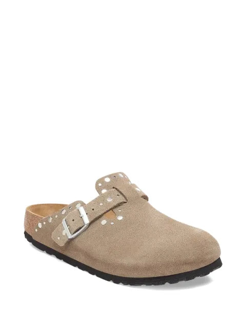 Birkenstock Boston studded suede sandals