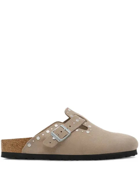 Birkenstock Boston studded suede sandals
