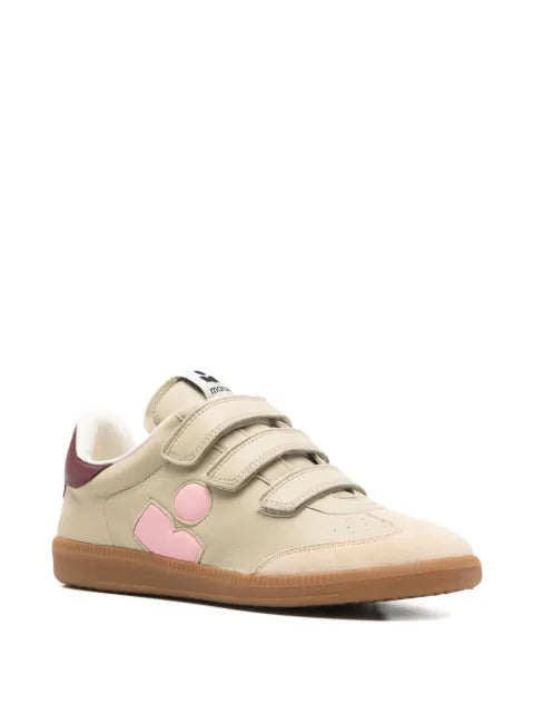 ISABEL MARANT Beth side-logo touch-strap sneakers