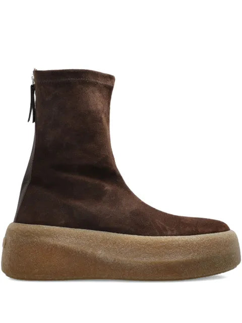 Vic Matie Dadne suede platform ankle boots