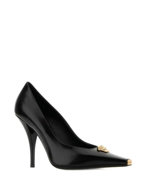 Versace 110mm La Medusa leather heeled pumps