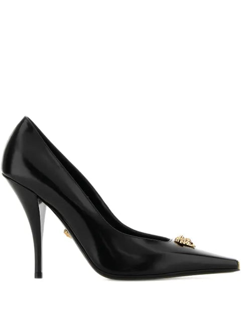 Versace 110mm La Medusa leather heeled pumps