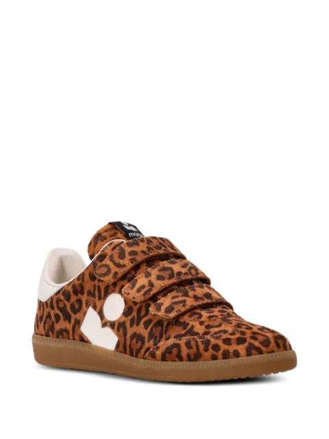 ISABEL MARANT Beth animal-print sneakers