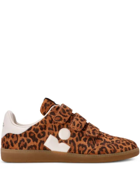 ISABEL MARANT Beth animal-print sneakers