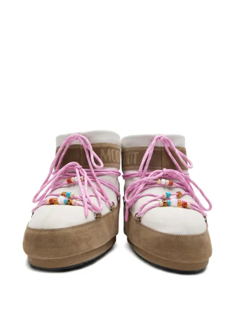 Moon Boot x Guest in Residence Icon Low beaded suede boots