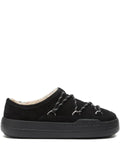Moon Boot Park lace-detail shearling slippers