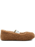 Moon Boot shearling ballerinas