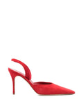 Manolo Blahnik Borelapla suede slingback pumps