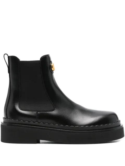 Valentino Garavani VLogo signature Chelsea ankle boots in calfskin 45mm