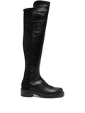 Stuart Weitzman 40mm leather panelled knee-high boots