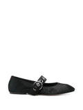 Aeyde Uma eyelet ponyhair ballerinas
