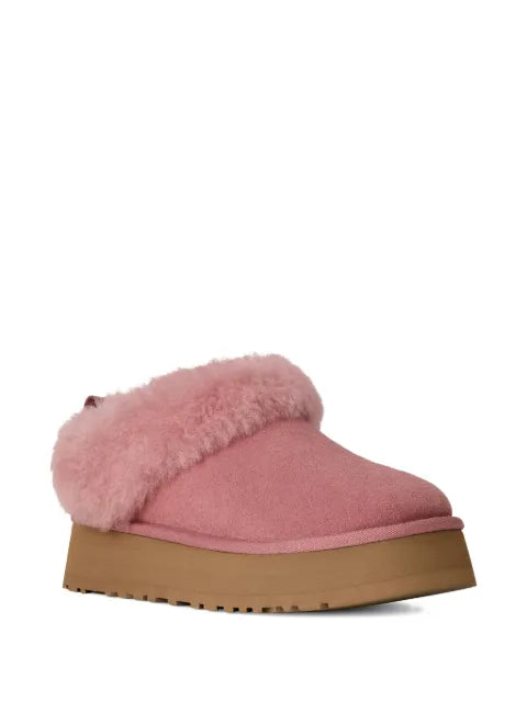 UGG platform suede flat mules