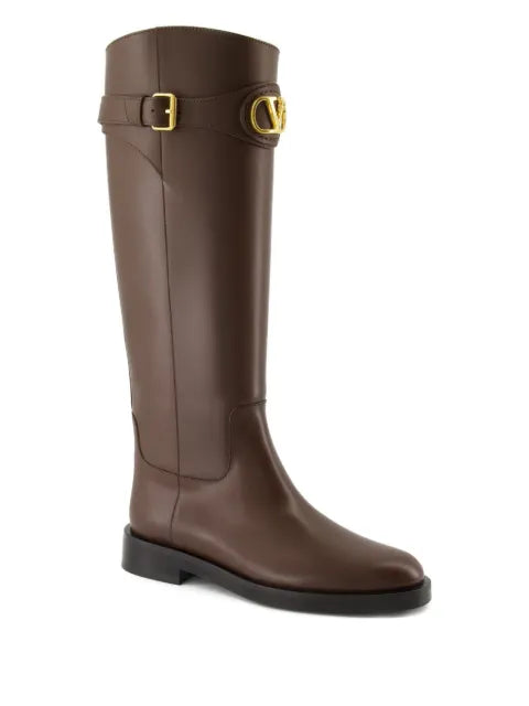 Valentino Garavani VLogo-buckle boots
