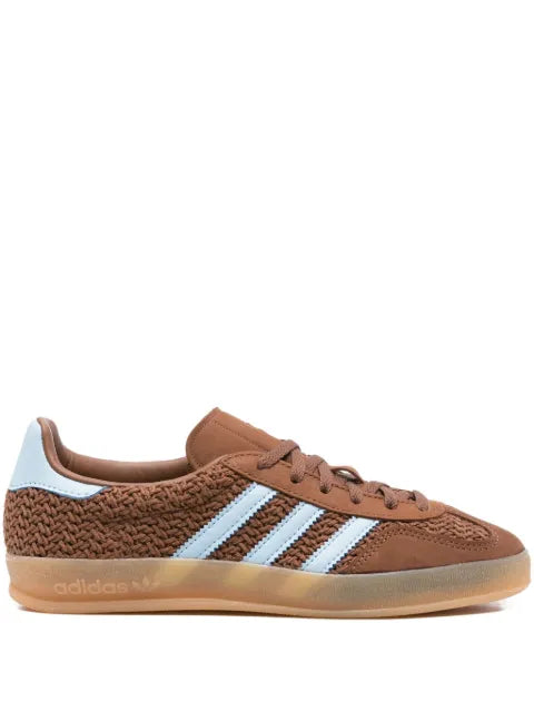 adidas Gazelle textured-stripe sneakers