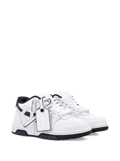 Off-White Out Of Office lace-up leather sneakers