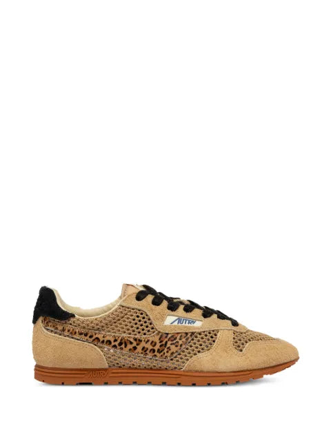 Autry Windspin leopard sneakers